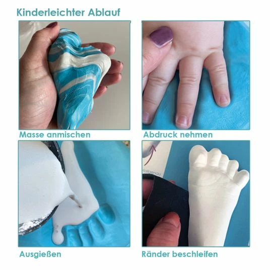 Wholesale 😉 Tausendschön Baby-Abdruck-Set für Mehrfachabdrücke 🥰 4 Wholesale 😉 Tausendschön Baby-Abdruck-Set für Mehrfachabdrücke 🥰 - Image 4