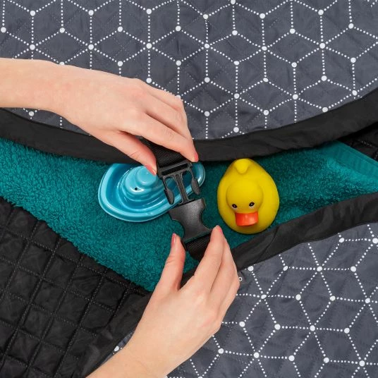 Hot Sale 😀 Zamboo Spielplatzdecke 2in1 - Tasche und Unterlage - Grau Weiß ⭐ 6 Hot Sale 😀 Zamboo Spielplatzdecke 2in1 - Tasche und Unterlage - Grau Weiß ⭐ - Image 6